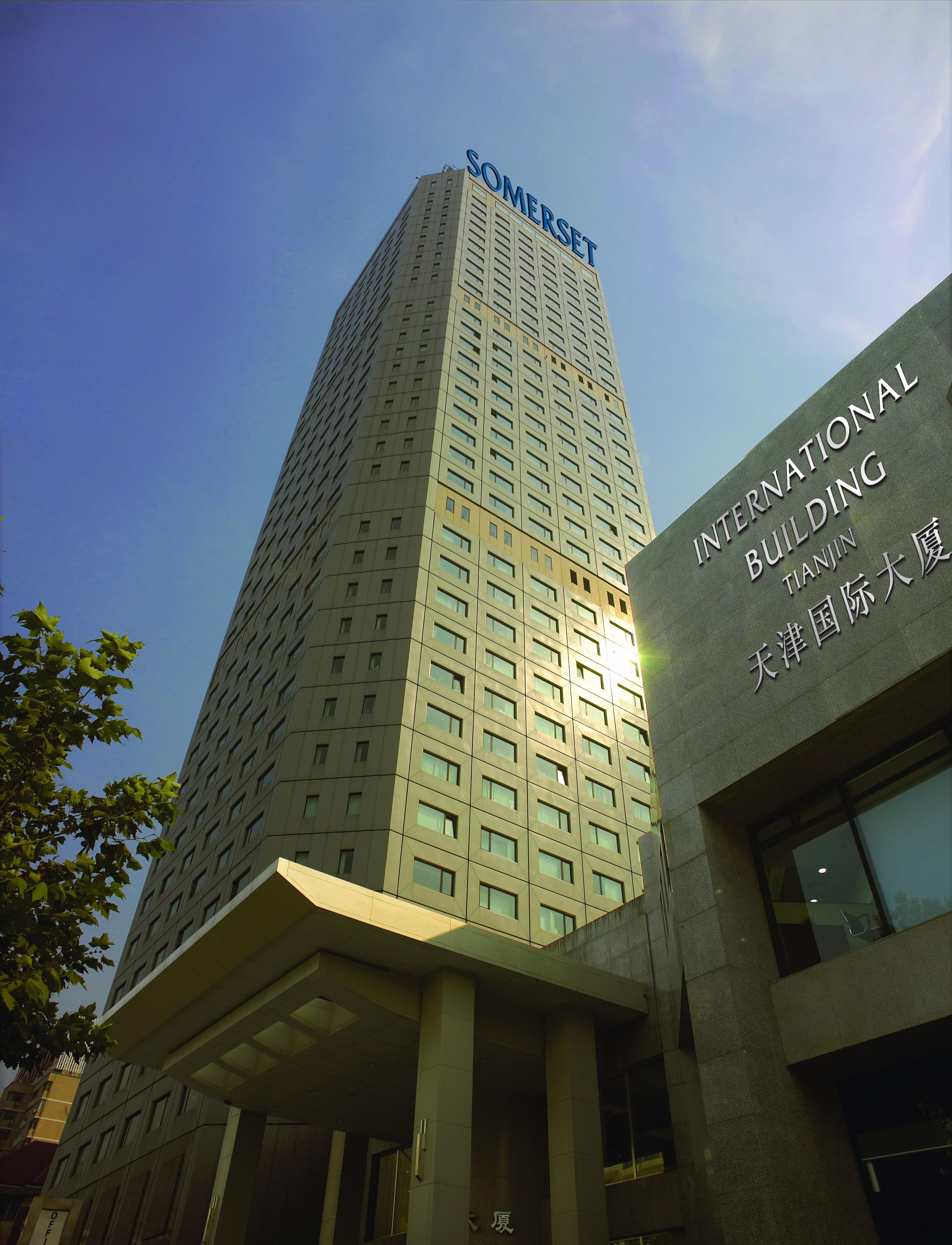 Somerset International Building Тяньцзінь Екстер'єр фото